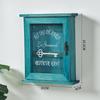Miling Wooden Entryway Key Storage Box
