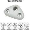 Sun Visor Mount Clip Compatible with Subaru Forester Impreza Crosstrek, Driver Side Visor Mount Clip, Gray Sun Visor Repair Bracket