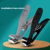 6 Pcs/Set Large Opening Nail Clippers Stainless Steel Fingernail Clippers Angled Head Toenail Clippers for Seniors