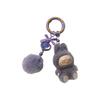 Christmas Labubu Kawaii Particles Keychain Bag Cell Phone Charm Key Chain Christmas Gift Cute Plush Charm