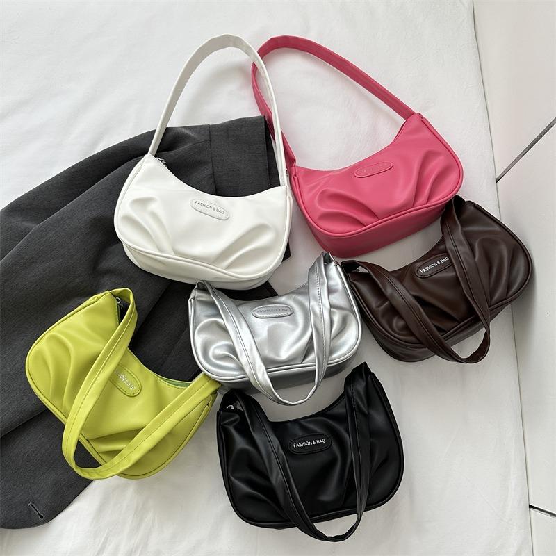 Underarm bag women's summer baguette bag new trendy fashion crescent bag niche versatile single shoulder