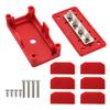 300A for DC 48V High Current Black Red for Shell Power Distribution Block Busbar Box Bus Bar Box Board Heavy Duty Busbar