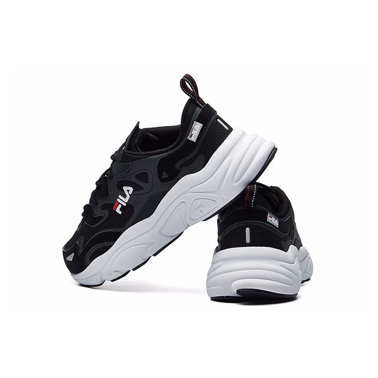 FILA Mars 1 Mesh Fabric Synthetic Leather Mars Sports Comfortable Shock Absorption Wear-Resistant Breathable Low-Top Casual Shoes F12M041117FBG