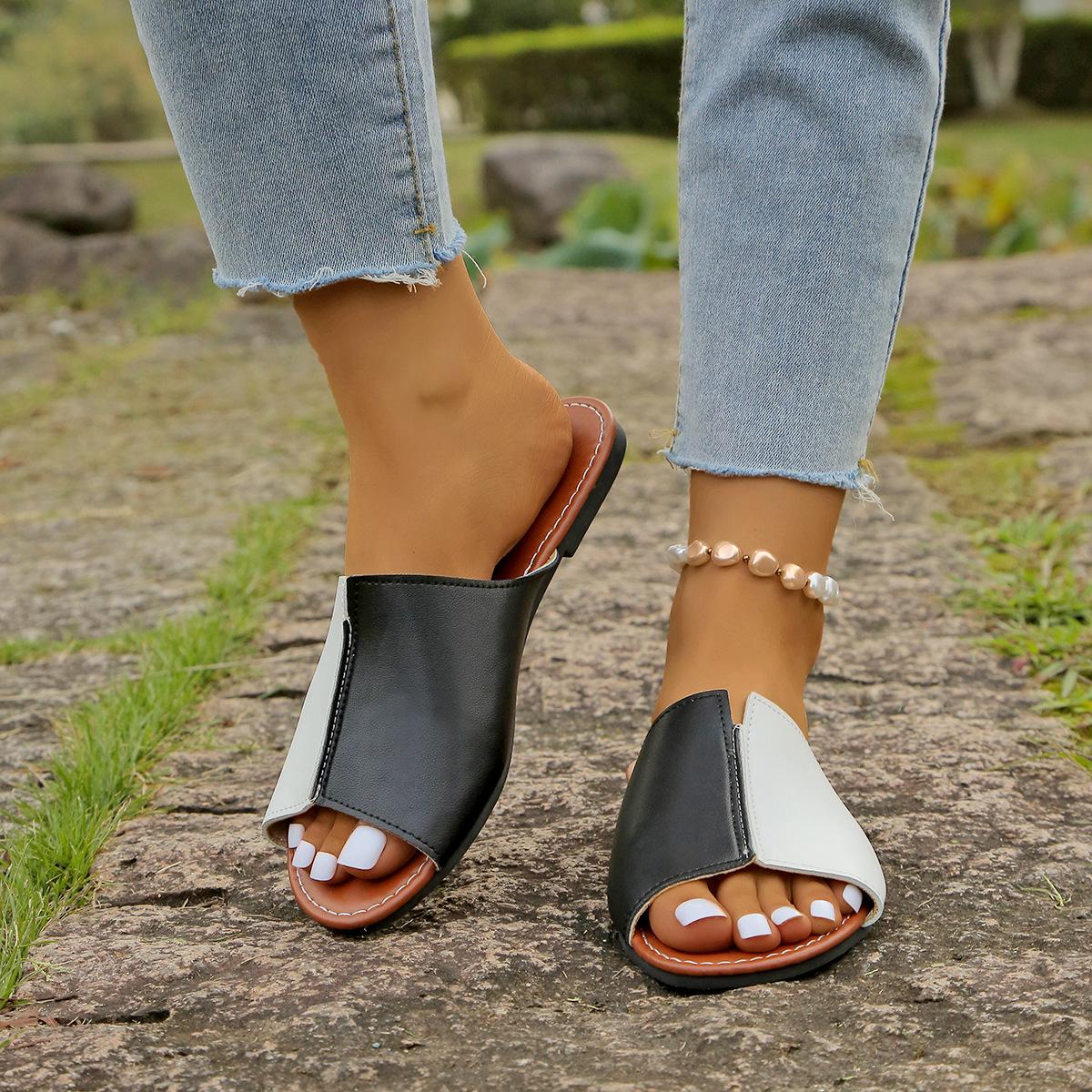 

Универсальные новые однословные шлепанцы удобные нескользящие женские туфли повседневные дышащие легкие сандалии шлепанцы серебристые мягкая подошва 43