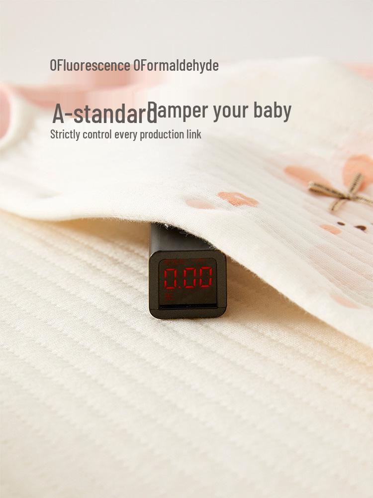 Bawełniany body z długim rękawem dla niemowląt - Pajacyk dla noworodka