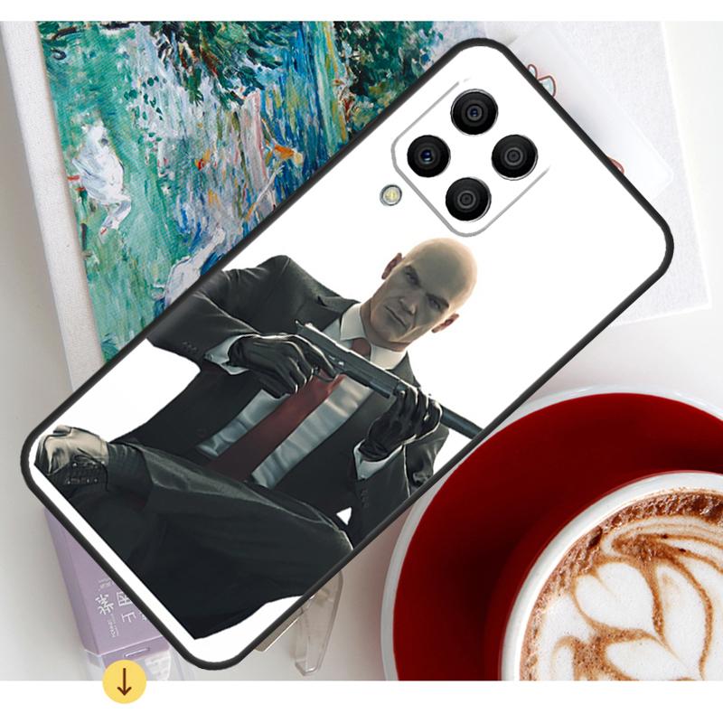 Man Hitman Agent Case For Samsung Galaxy M15 M21 M31 M55 M56 M36 M16 M06 M13 M33 M53 M12 M32 M52 M14 M34 M54