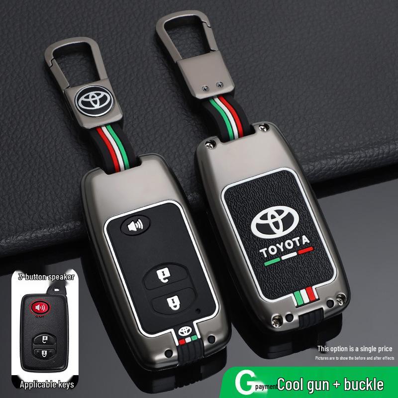 Toyota Key Case for Land Cruiser, Old Model Camry, Prado, Highlander