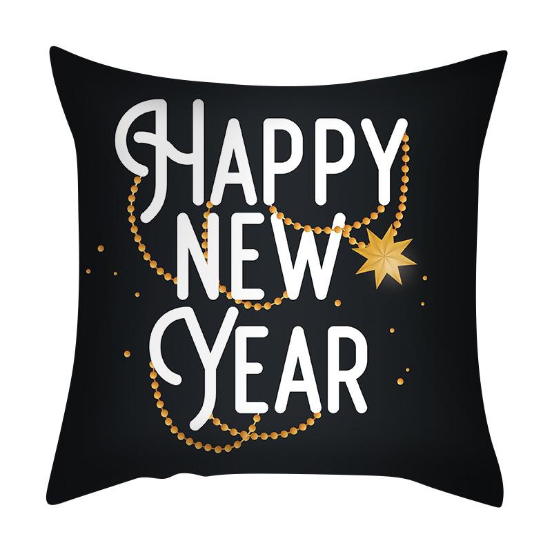 Pillowcase Christmas Cartoon Nordic Cross-border Special for Living Room Bedroom Cushion Pillow