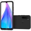 Protective Case - E.F.CONNECTION - Redmi Note 8T - Flexible Silicone - Black - Matte Finish