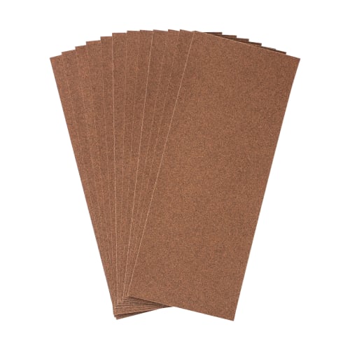 

KAKURI Sandpaper Set, 12 Sheets (#150), 93x230mm, for Wood, Metal, Paint, Rust, Deburring, Dirt Removal, Rough Polishing, Base Polishing, and Finishin