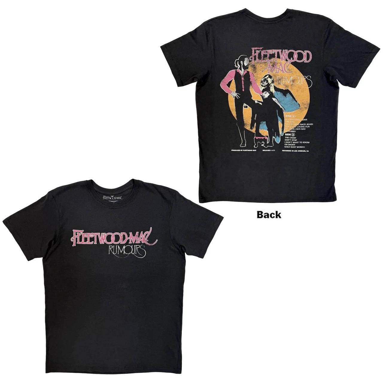 Fleetwood Mac - Rumours - Black Carbon t-shirt M