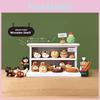 Resin Bakery Decor With Cat Figurines For Kitchen Shelf Display
