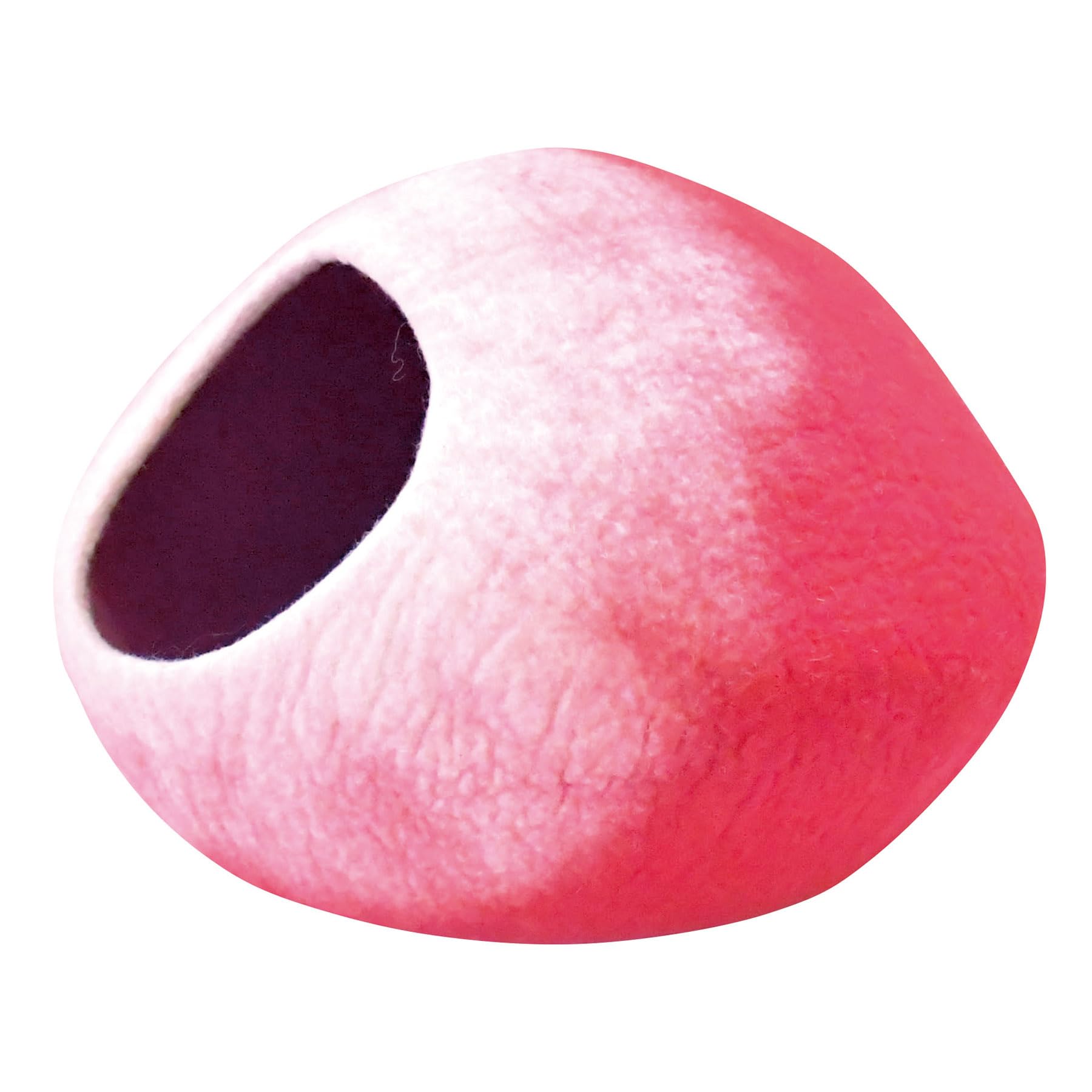 

Marushin Nepal Round Wool Dome Cat House, Red, Handmade Wool Felt, Dome-Shaped, Cold Weather Protection, 0395004900