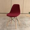 1Pcs Durable Velvet Fabric Bar Chair Cover Solid Color Soft Seat Case Short Size Bench Cover for Home Living Room