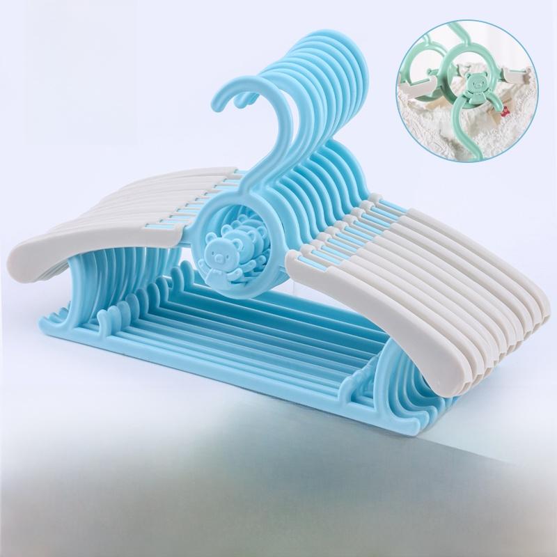 Baby Clothesline Retractable Non-Slip Children's Small Clothes Hanger Multi-Function Home Use Drying Rack for Newborns