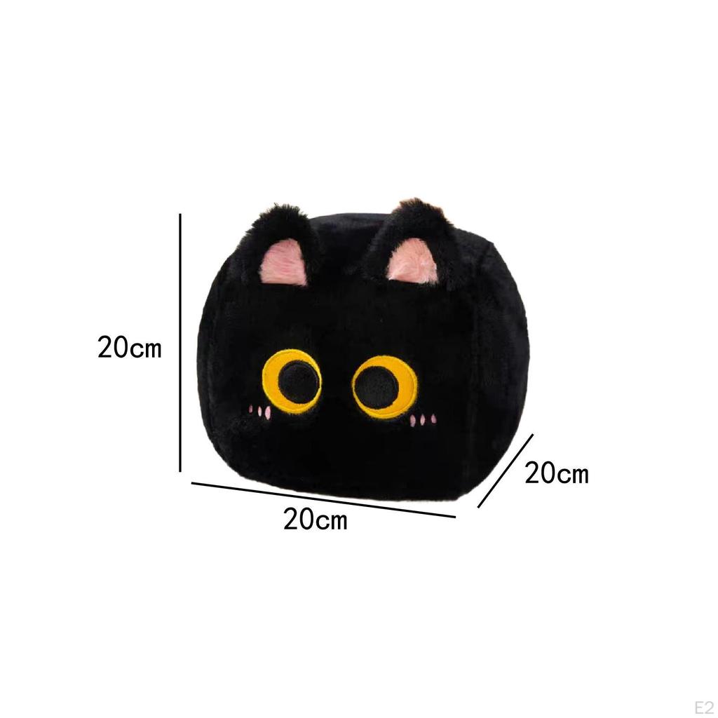 Cat Plush Pillow Stuffed Animal Cushion Cute, Home Decor,Cat Toy Throw for