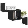Wall Shelf Black Oak 48 x 15 x 42 cm Engineered Wood