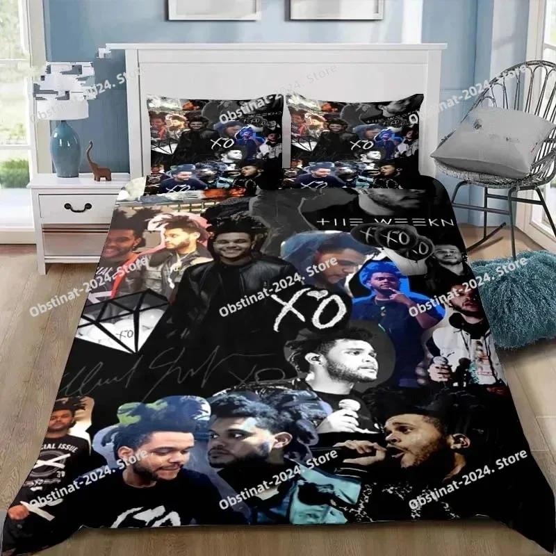 Single-sided XO Al Seasons Beding Set Printed Bed Linen Set With Pilowcase Bed Soft Duvet Cover Single Double Quen Super King-Sized Dimensionsd