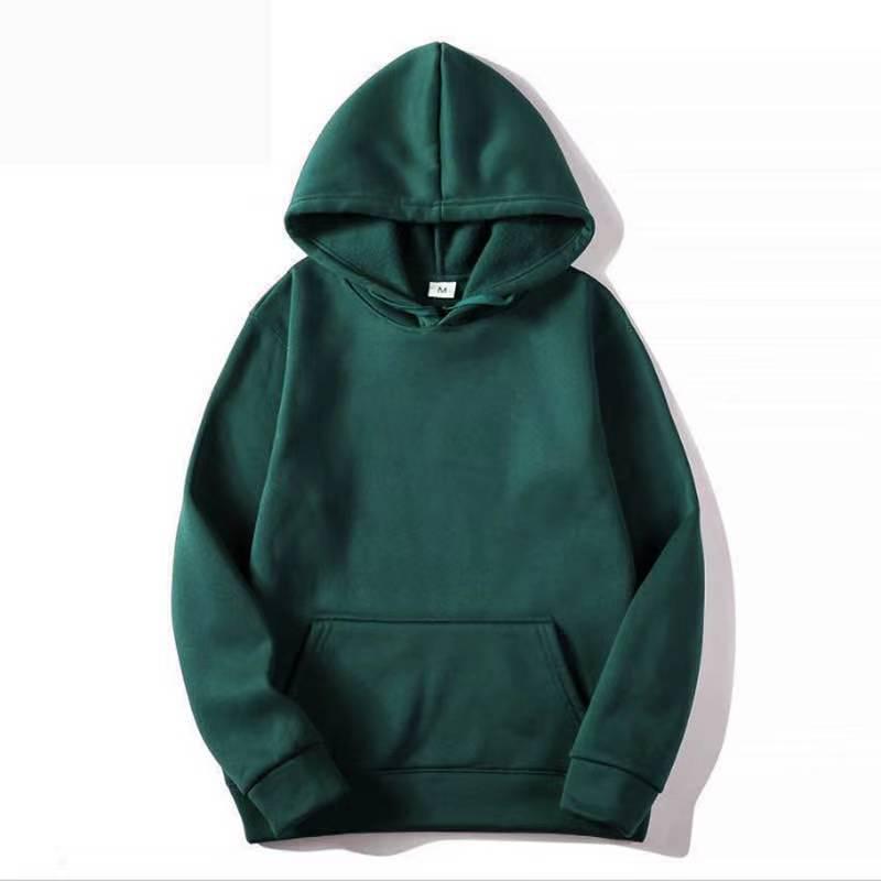 220g Men's Fleece-lined Hoodie: Autumn/Winter Thickened Fashion Sweatshirt for Sports and Casual Wear