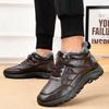 Men Winter New Style With Plush And Thick Snow Boots Warm And Comfortable Cotton Shoes Fashionable And Casual Sports Shoes