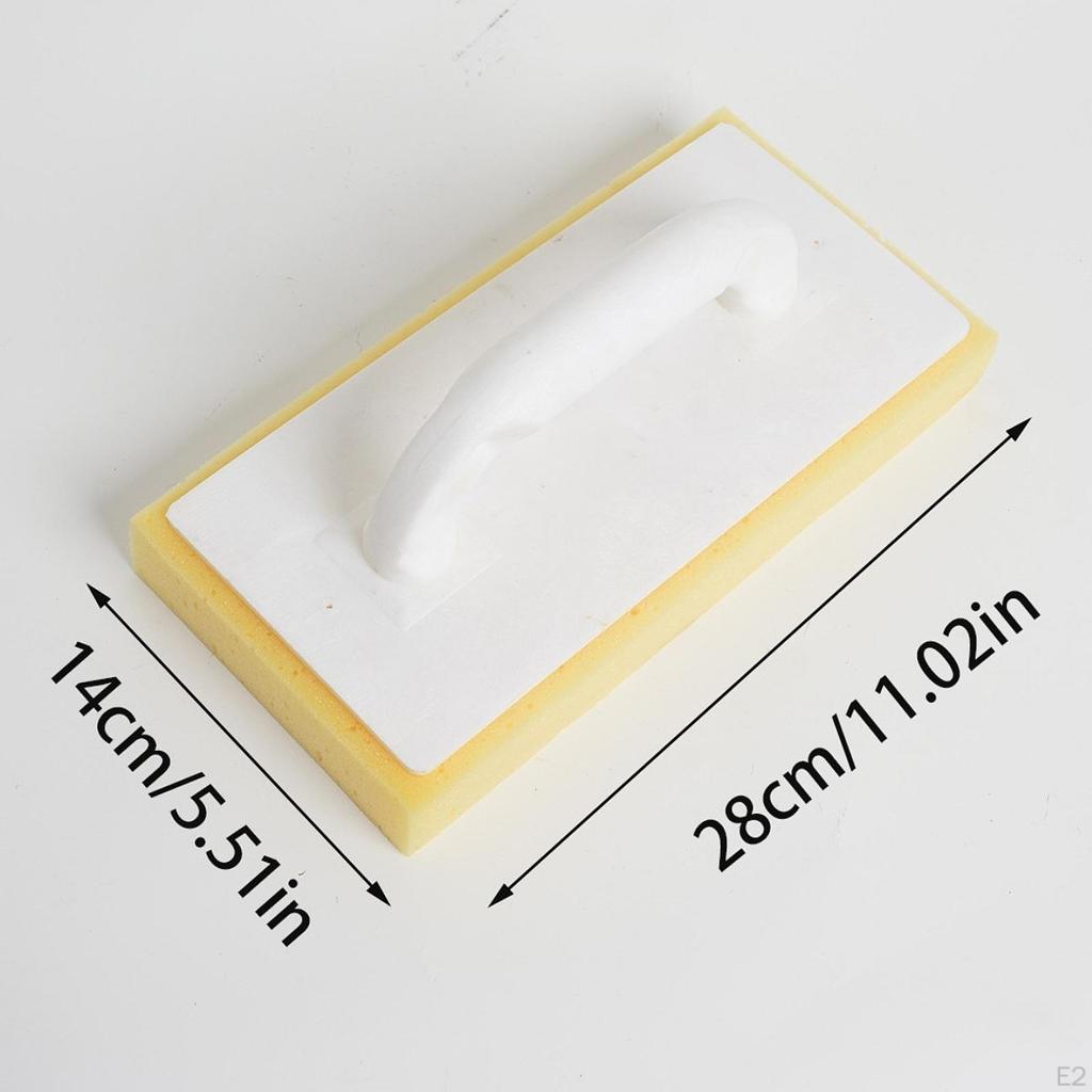 Fugenkelle Trockenbau Verputzen Schaumstoffschwamm Professionelle Glättkelle, Maurerwerkzeug zum Füllen,