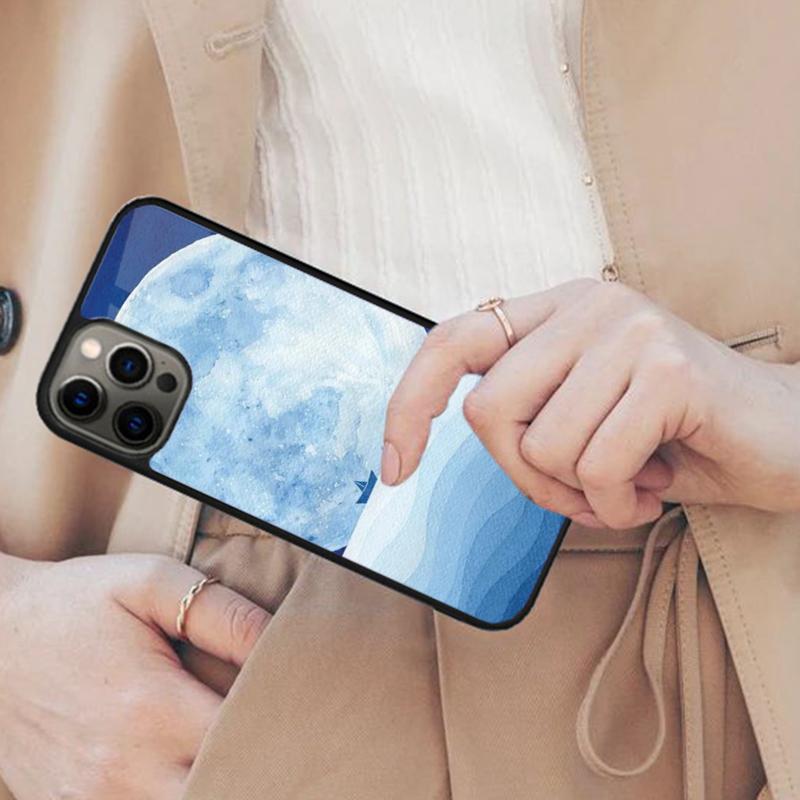 Ocean Waves Sailboat Magnetic Phone Case For APPLE iPhone 17 Air 16 14 13 12 Pro Max 15 Plus Wireless Charge With MagSafe Cover