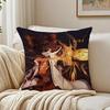 AAak Cushion Cover Linen Pillowcase Soft  for Sofa Bed Home Room Decor