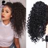 Afro Puff Kinky Curly Drawstring Ponytail Hair Extension Synthetic Clip In Pony Tail African American Hairpieces For Women