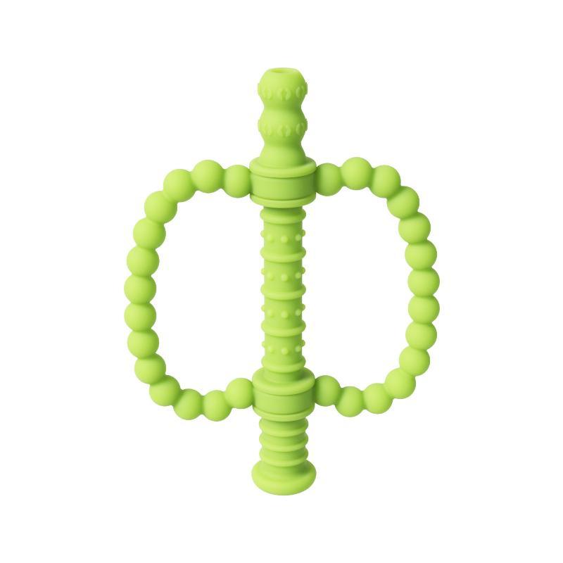Baby Teething Chew Toys Easy Grip Silicone Handles Safe Non-Toxic Gum Soother for Toddlers Infant Shower Gift