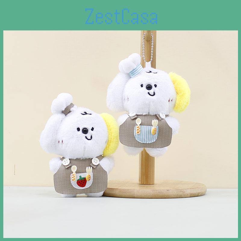 Cartoon Cute Dog Plush Doll Keychain Soft Toy Ideal For Kids Collectors And