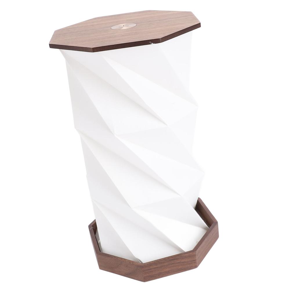 Bedside Table Lamp Dimmable Touch Lamp Battery Operated Night Light Rotating Foldable Paper Lantern