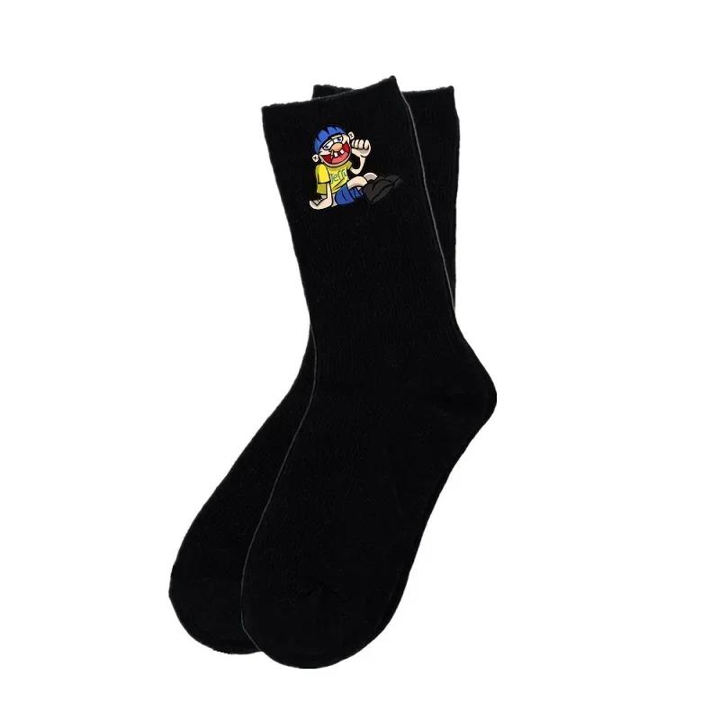 Jeff Socks Christmas New Year's Crazy Wholesale for Kids Fashion Personality Comfort Breathable Cotton Socks