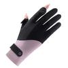 New Sun Protection Gloves for Women Thin UV Proof and Non slip Breathable Ice Silk Cool Driving Tram Ride