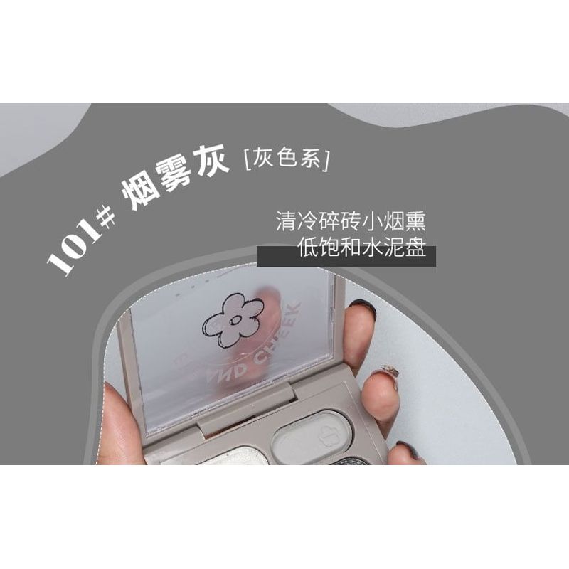 Biya - Vielseitige Keyboard-Lidschattenpalette - 3 Arten