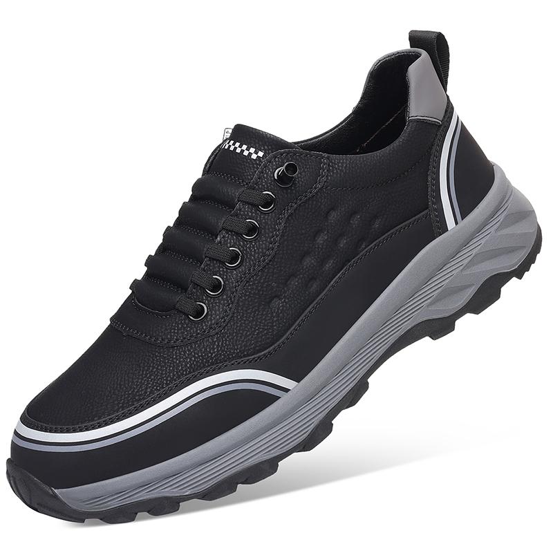

Men s Outdoor Breathable Hiking Shoe Anti-Slip And Wear-Resistant Hiking Shoe Lightweight And Comfortable Lace-Up Casual Shoes 44 чорний