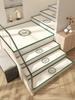 Self-adhesive Stair Mats Step Anti-slip Rugs Stairs Carpets Home Living Room Decor Floor Stair Steps Protection Cover Pad Indoor