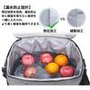Large Capacity 35L Cooler Foldable Cooler Shopping Basket Soft for Black Bag, Box, Bag, Cooler, Waterproof, Outdoors, Camping, Shopping,