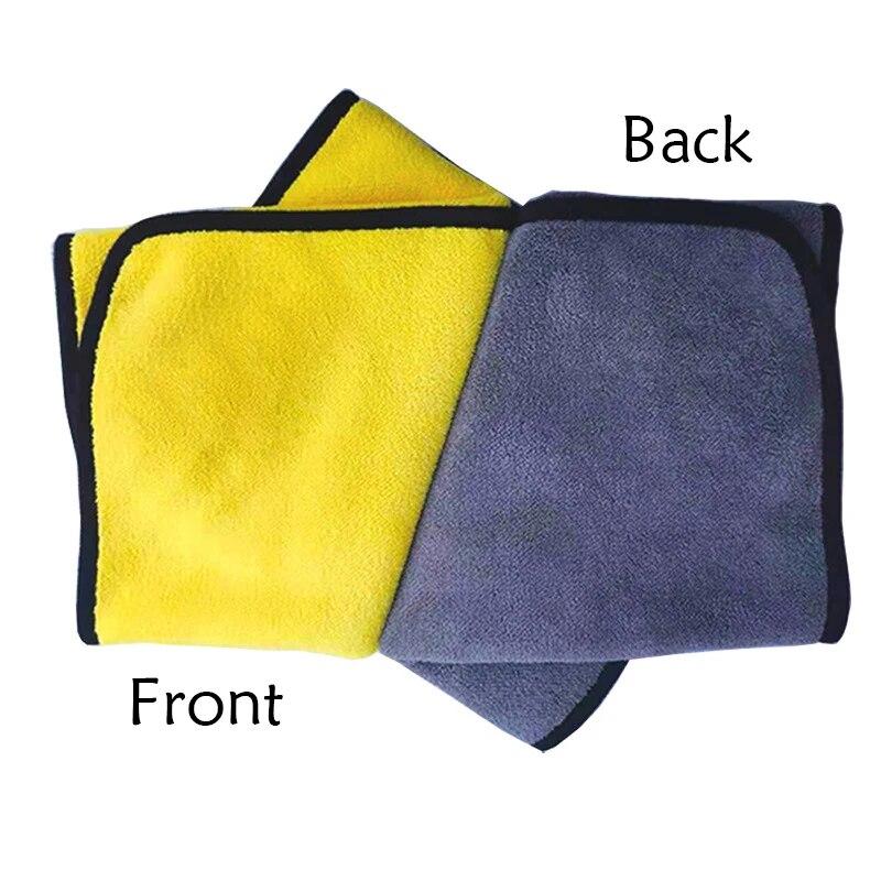 Pet Soft Fiber Towels Quick-drying Cats Bath Towels Water-absorbent Bath Towel Convenient Pets Shop Cleaning Towel Random Color