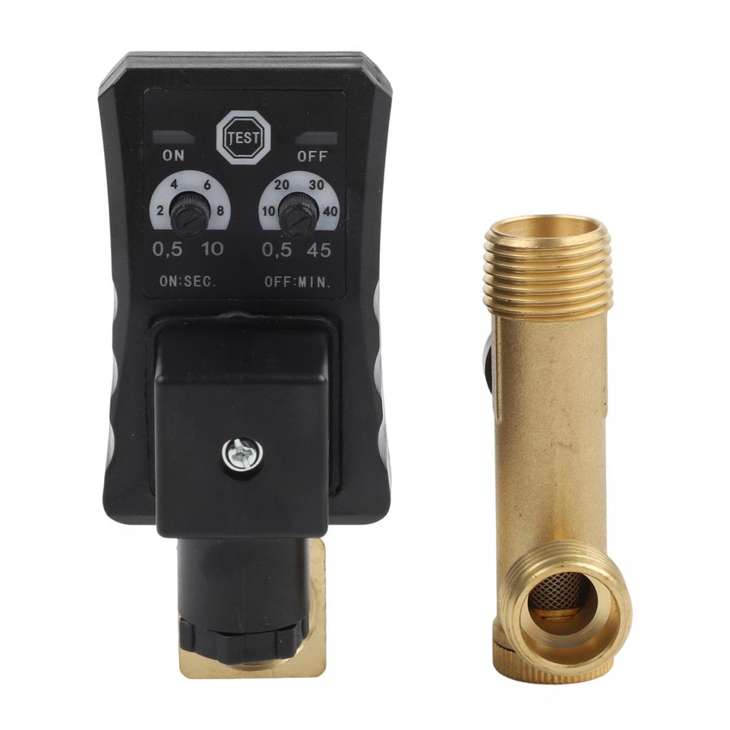 Automatic Electronic Drain Valve with Timer for Industrial Air Solutions