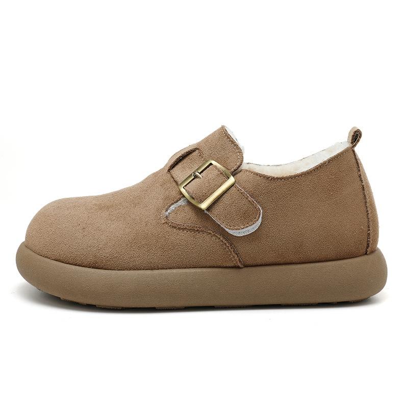 BN all-inclusive fluwelen kleine aardappel Birkenstocks nieuwe winter luie muts katoenen schoenen