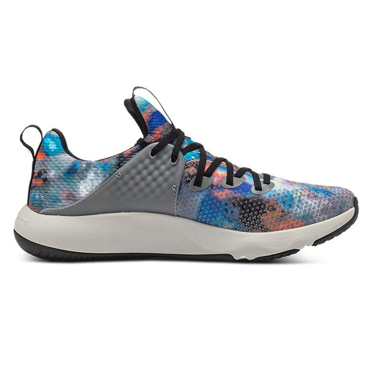 Under Armour HOVR Rise 3 Printed Concrete Halo Grey Men Sneakers 3025098-104