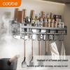Cobbe Wall-Mounted Kitchen Storage Rack