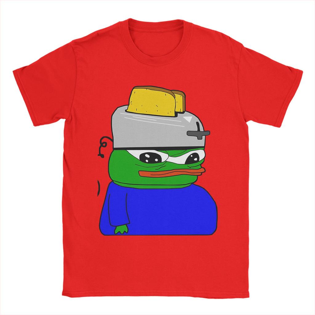 Rare Pepes Toaster Head apu Apustaja Outfit Men Women T Shirt 100% Cotton Tee New Arrival Frog Funny Meme T-shirt Clothes