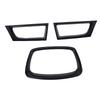 3 PCS Front Grille Overlay Cover Decorative Front Grille Surround Trim Replacement for       9th Generation 2006-2007