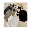 Chic Waist-Cinching Ruched Halter Top - Sexy, Slim-Fitting Summer Arrival