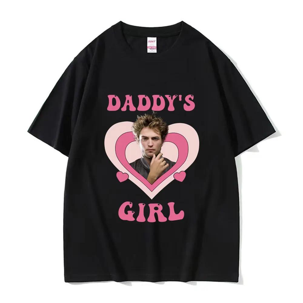 I Love Hot Dads Tshirt The Twilight Saga Charlie Swan Billy Burke Graphic Tshirts Unisex Women T Shirt Streetwear