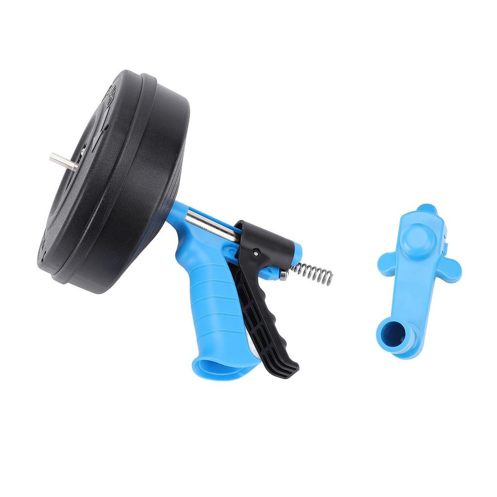 Drain Cleaning Machine 65 Manganese Steel Spring Flexible 2 Modes Plumbing Snake for 50-75mm Pipe