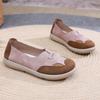Schuhe, Damen Frühling und Herbst, neue faule Leute - Pedale, atmungsaktive und verschleißfeste Einzelschuhe, bequeme Damenschuhe mit weicher Sohle, Mutter
