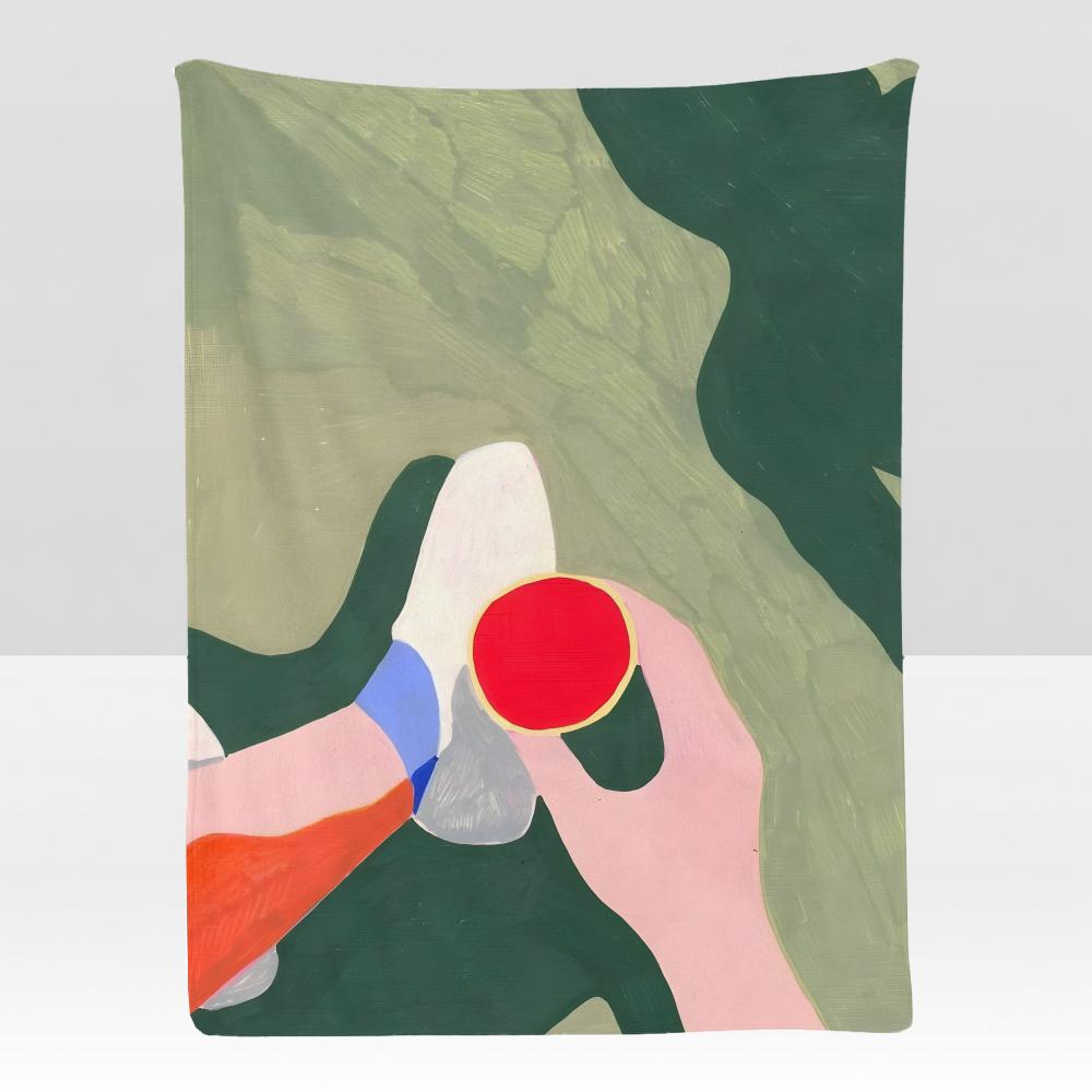 artist AAna PPopescu Throw Soft Flannel Blanket for Bed Bedroom Sofa Picnic Throw Skinfriendly Breathable Gift Cover