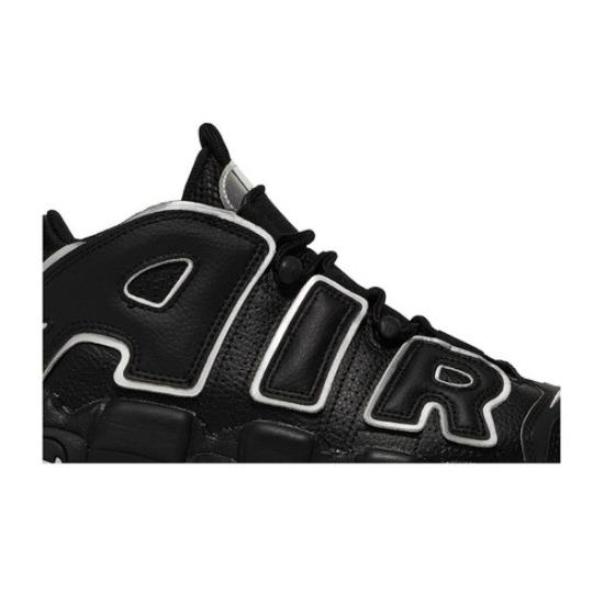 Nike Air More Uptempo 'Black Metallic Silver' DQ0839-001 Women's Shoes